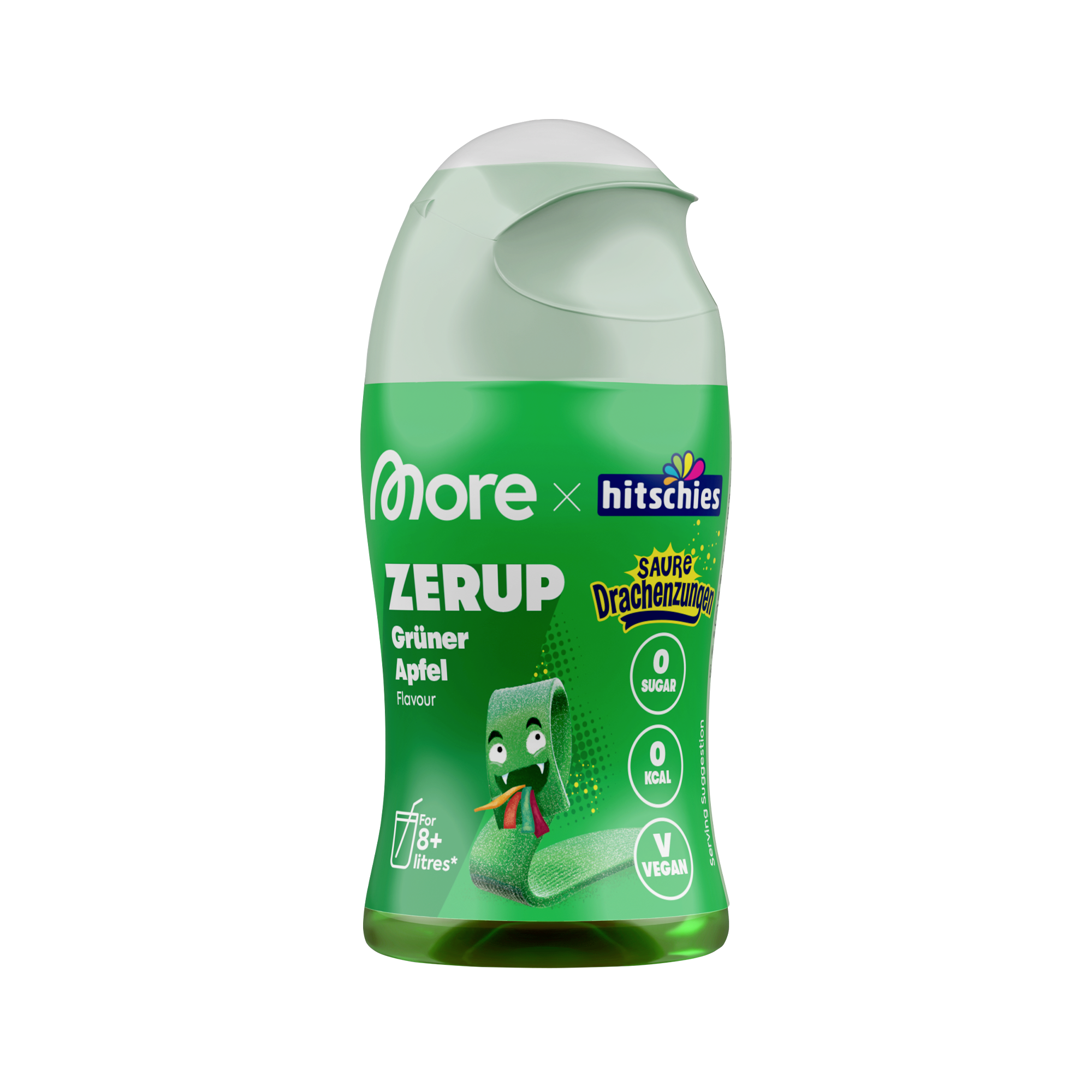 Zerup Sour Dragon Tongues Apple 