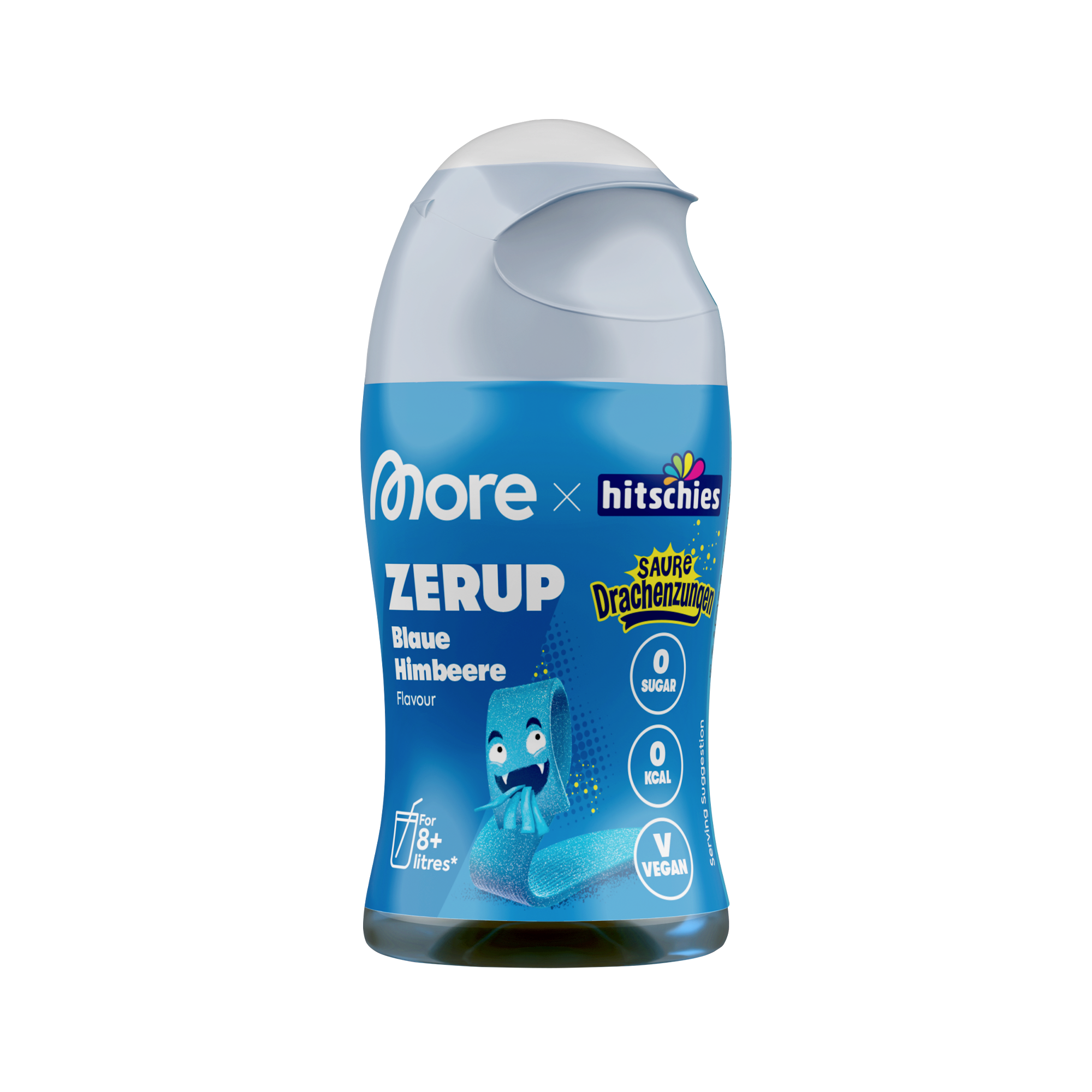 Zerup Saure Drachenzungen Blaue Himbeere