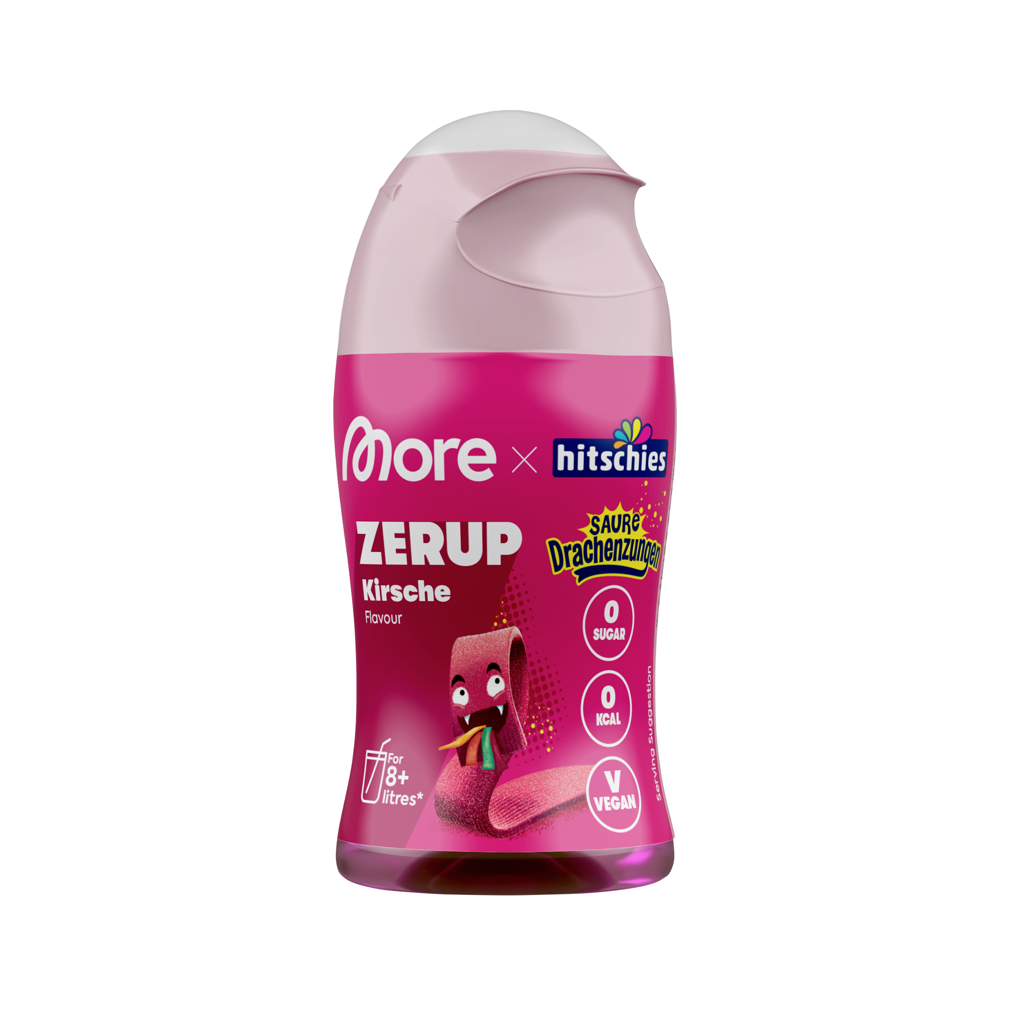 Zerup Sour Dragon Tongues Cherry 